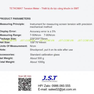 TETKOMAT Tension Meter